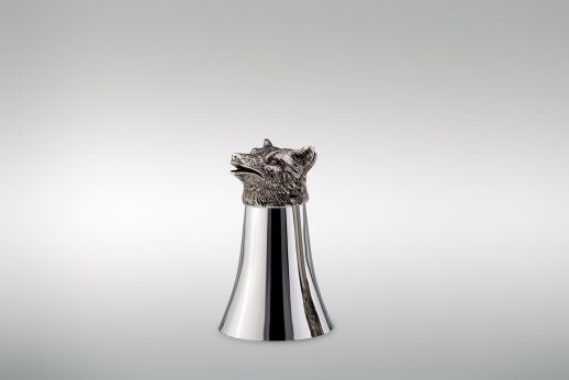 Wine Cup 1/8 Liter Wolf - Stainless Steel